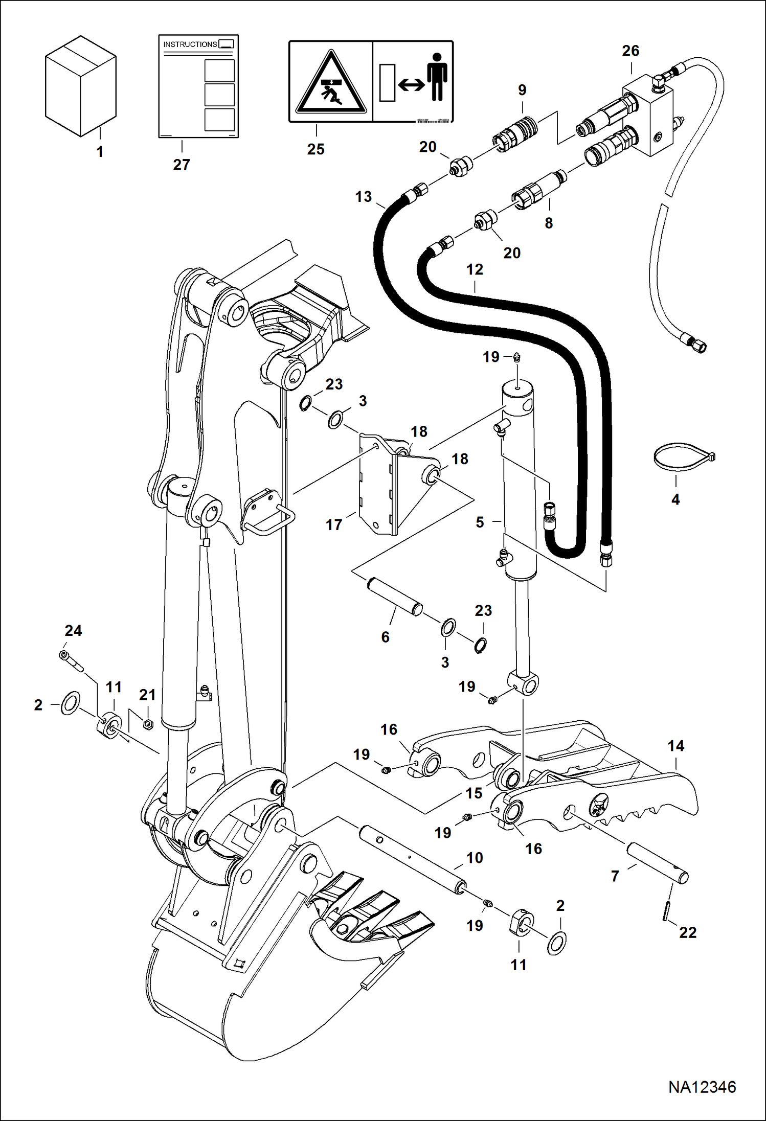 ЗАЖИМ (КОМПЛЕКТ) (E17, E19, И E20) (B476) (B3SE)