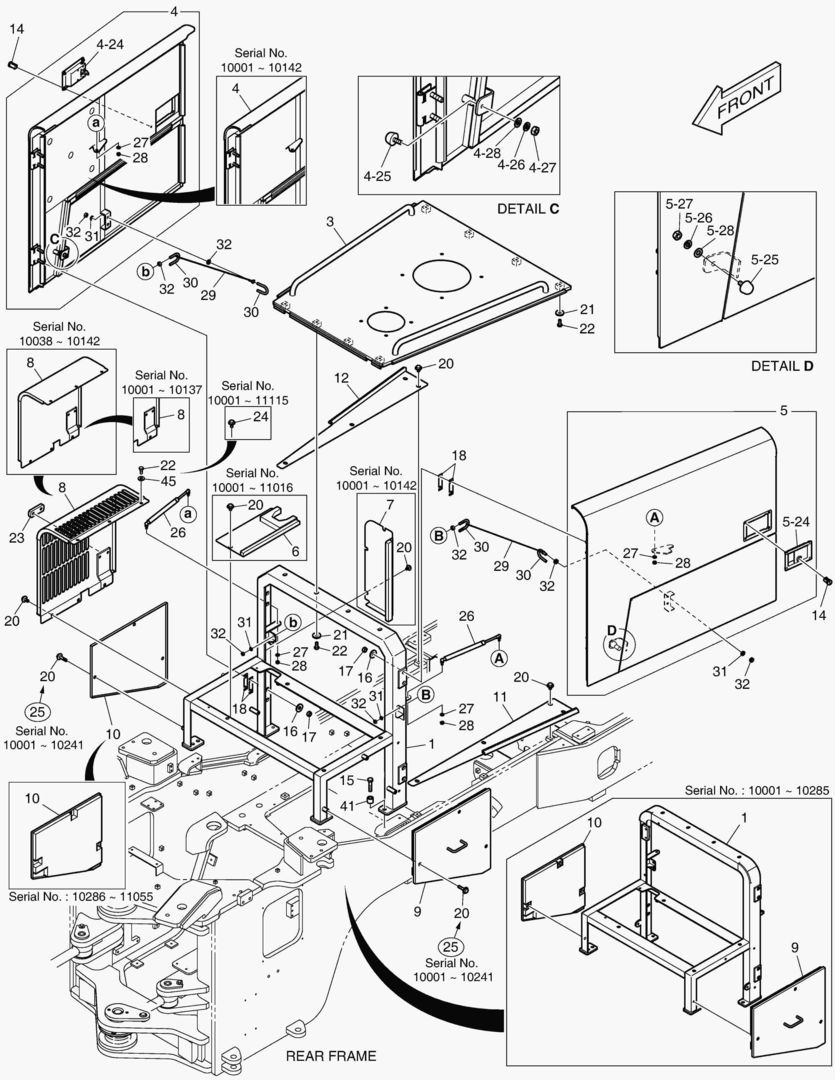 КРЫШКА ДВИГАТЕЛЯ