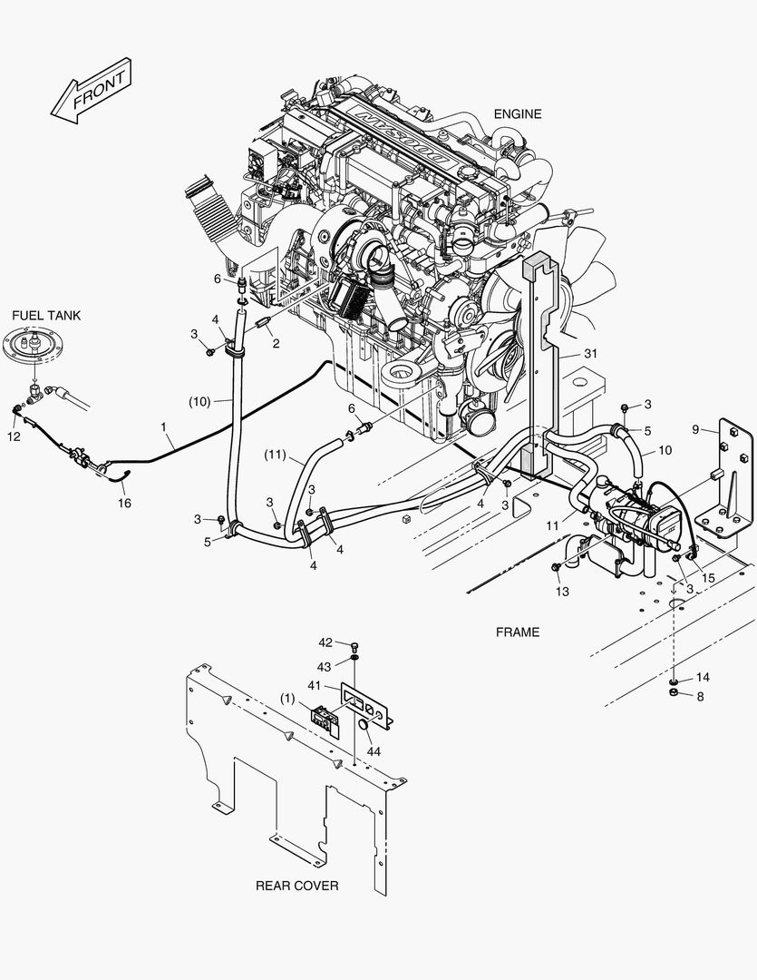 МОНТАЖ ДИЗЕЛЬНОГО НАГРЕВАТЕЛЯ