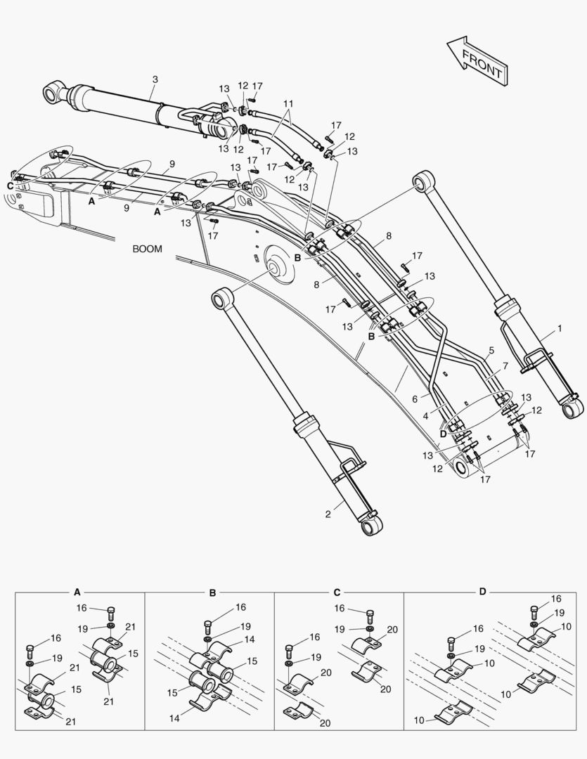ГИДРОСИСТЕМА СТРЕЛЫ