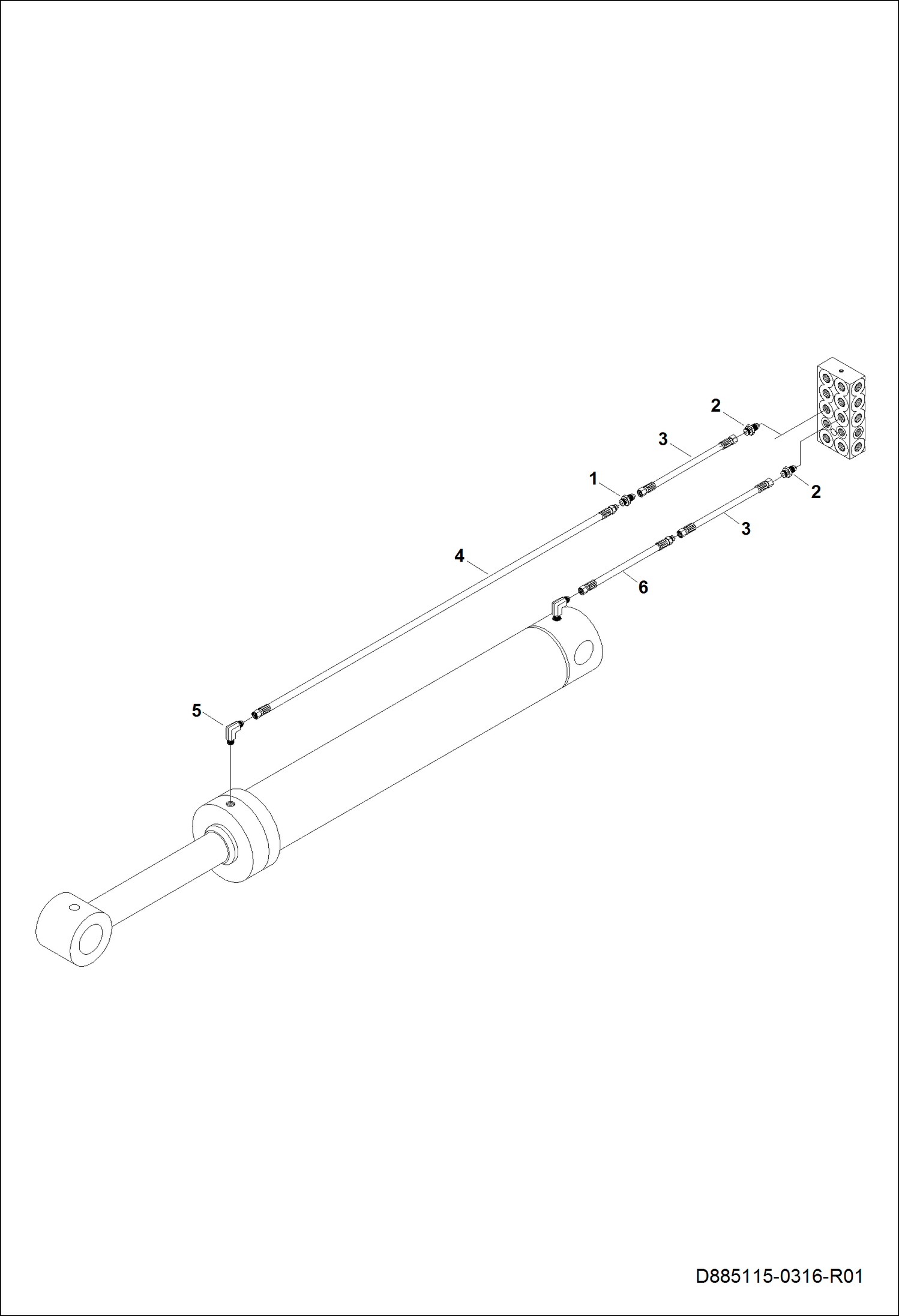КОНТУР ЦИЛИНДРА РУКОЯТКИ