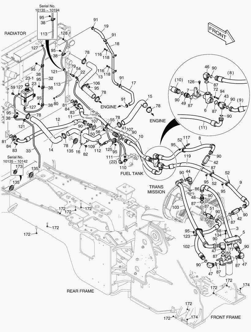 ТУБОПРОВОД МАСЛЯНОГО РАДИАТОРА (1)