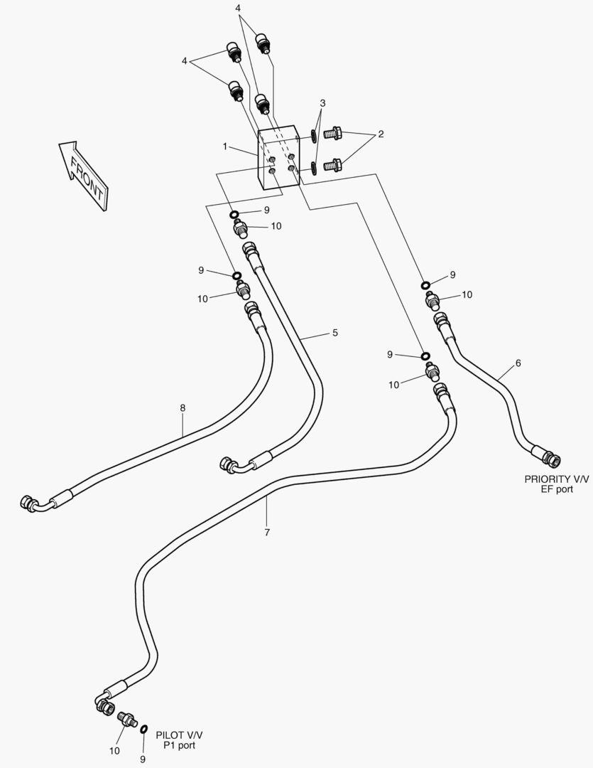 1220 REMOTE PRESSURE CHECK PIPING [1001~1020]