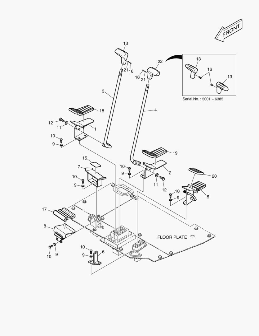 ПЕДАЛЬ В СБОРЕ
