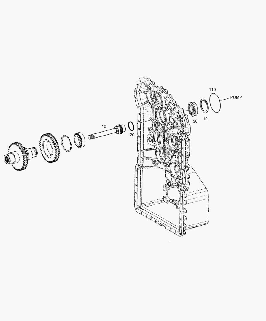 МЕХАНИЗМ ОТБОРА МОЩНОСТИ - ТРАНСМИССИЯ