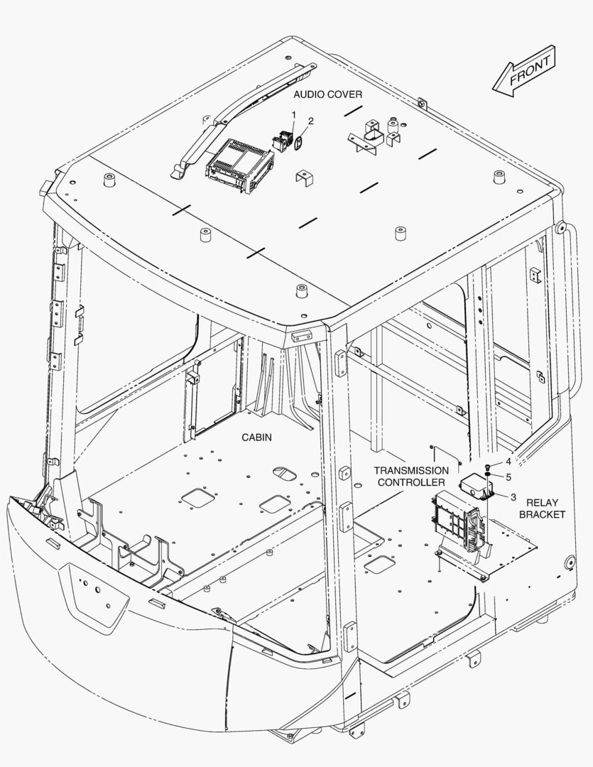 Схема АВАРИЙНОЕ РУЛЕВОЕ УПРАВЛЕНИЕ - ЭЛЕКТРИКА