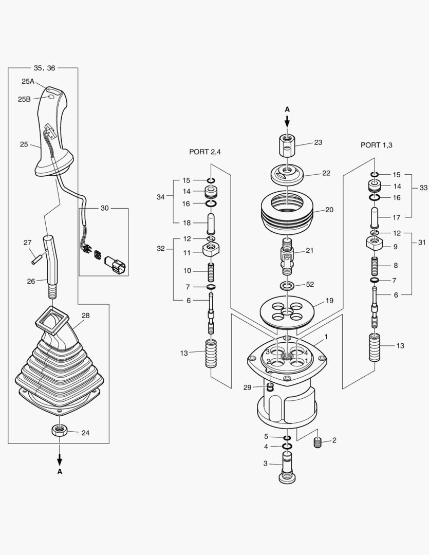 КЛАПАН ДЖОЙСТИКА