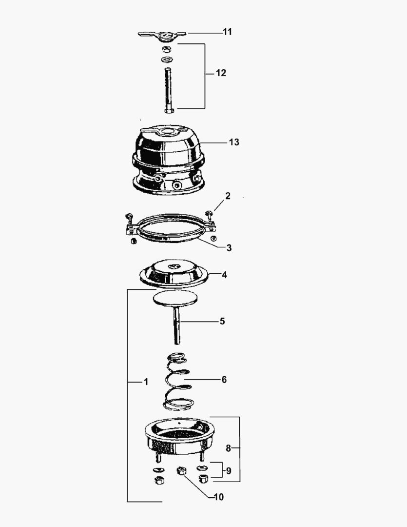 Схема G130-6 AIR CYLINDER