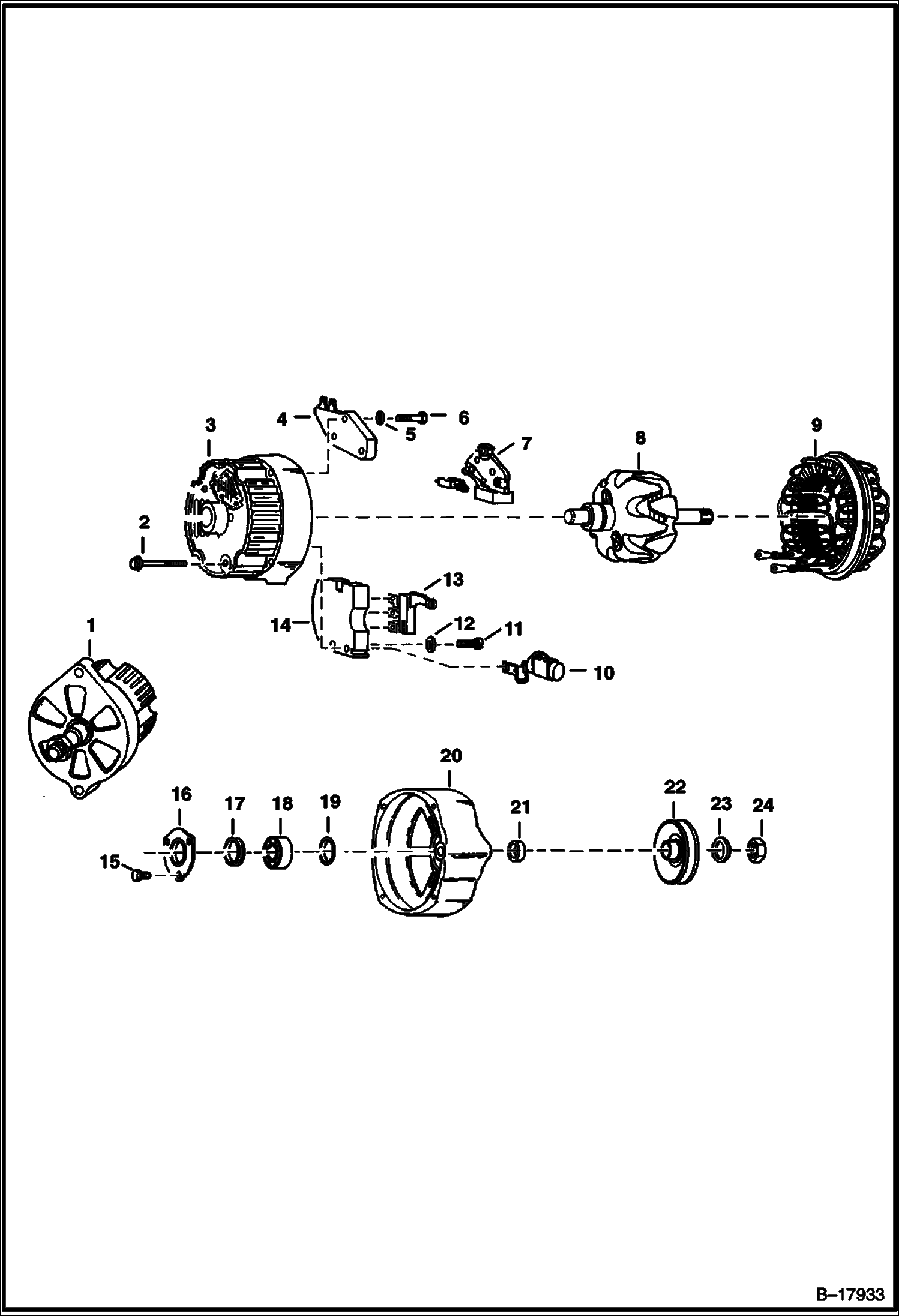 ГЕНЕРАТОР ПЕРЕМЕННОГО ТОКА (DELCO 1100499) (ЗАКРЫТ)