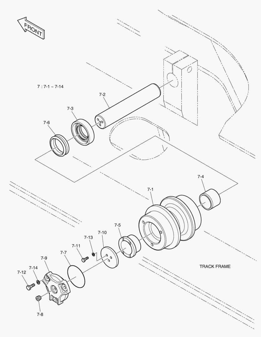 ВЕРХНИЙ ПОДШИПНИК