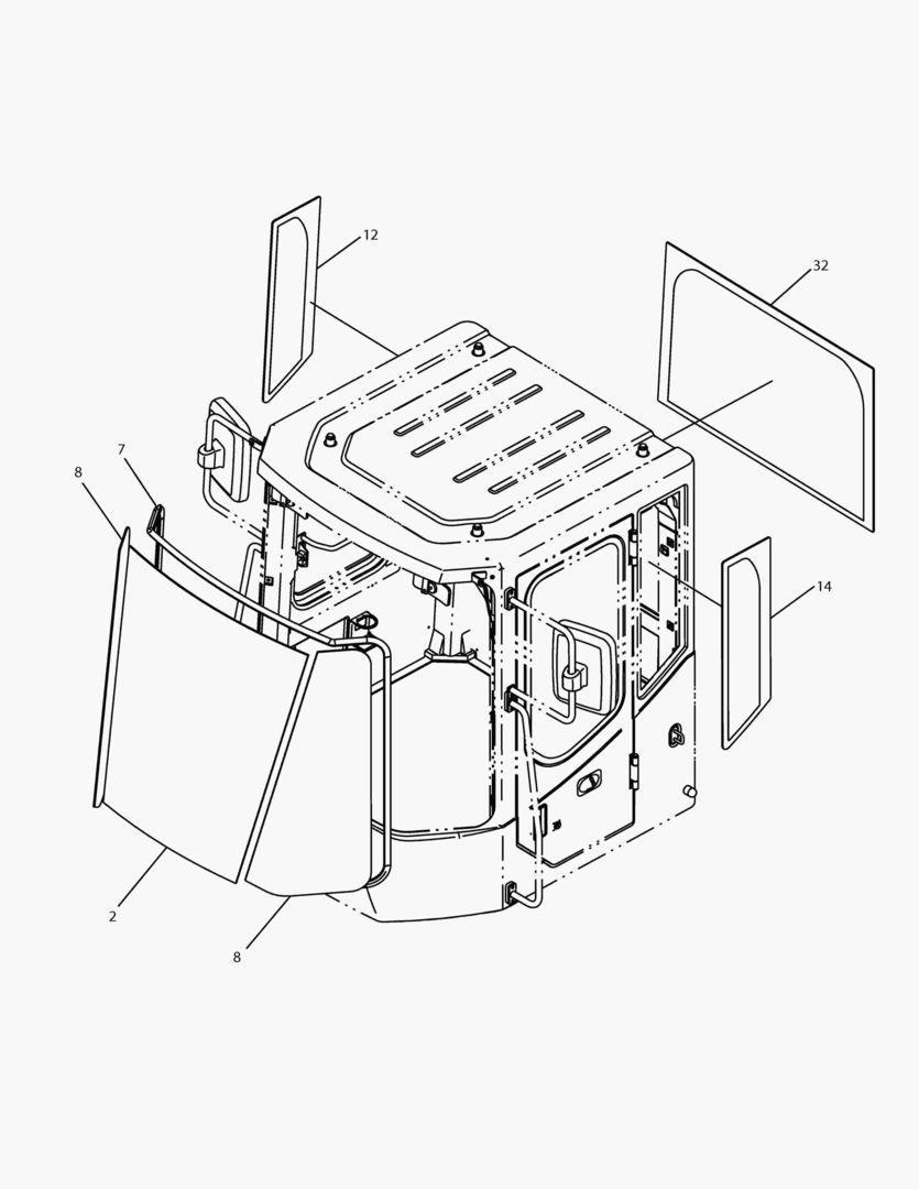 5720 CABIN(5) - Tinted GLASS [10665~10732]