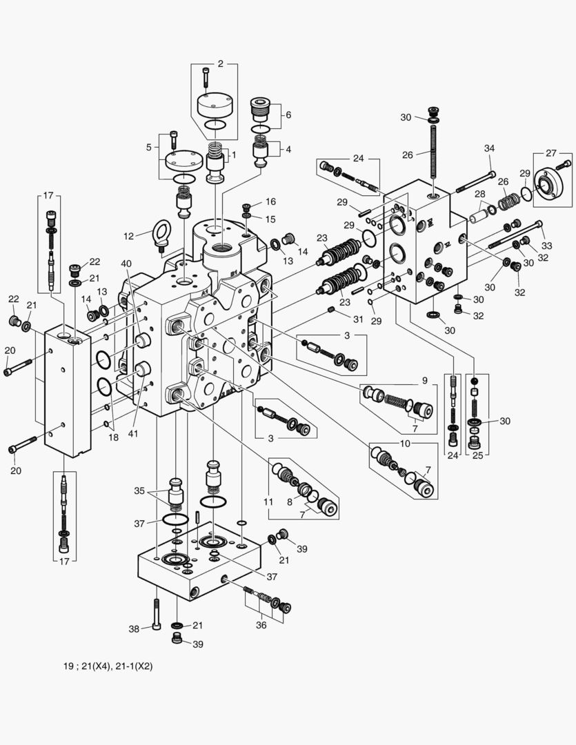 Спецтехника 3470 CONTROL VALVE - главное фото