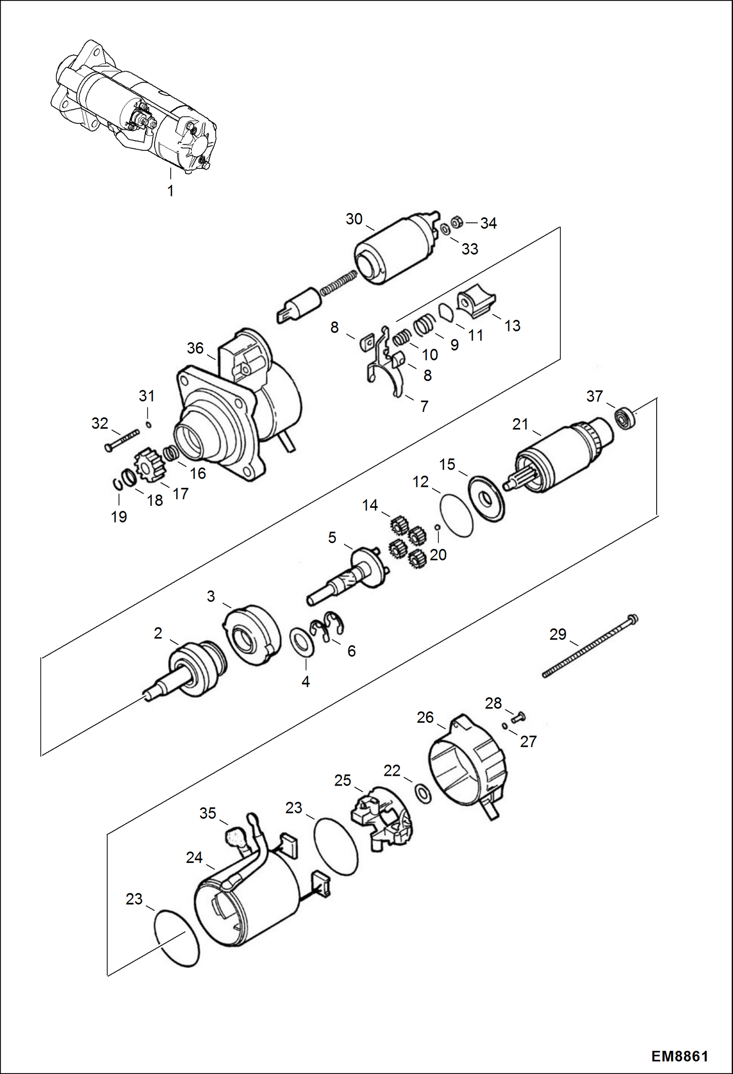Схема СТАРТЕР