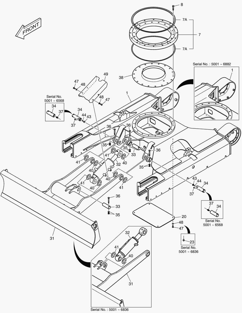 РАМА ГУСЕНИЦЫ