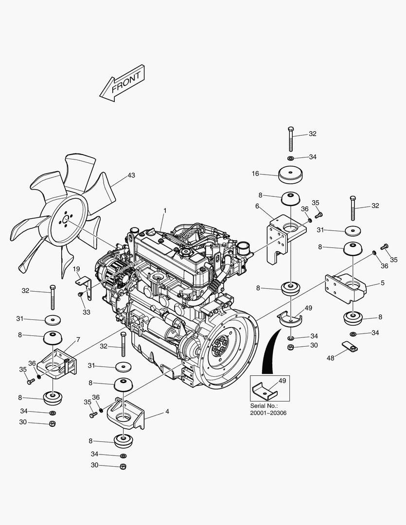 МОНТАЖ ДВИГАТЕЛЯ