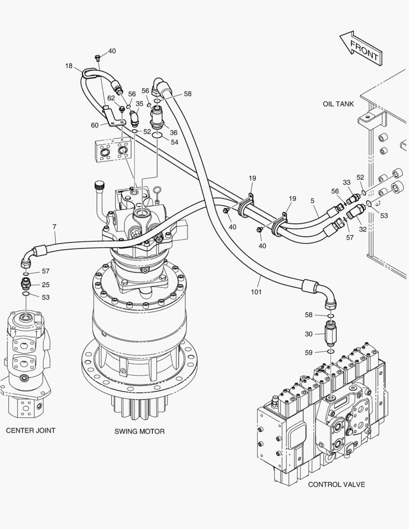ТУБОПРОВОД МАСЛЯНОГО РАДИАТОРА(3)