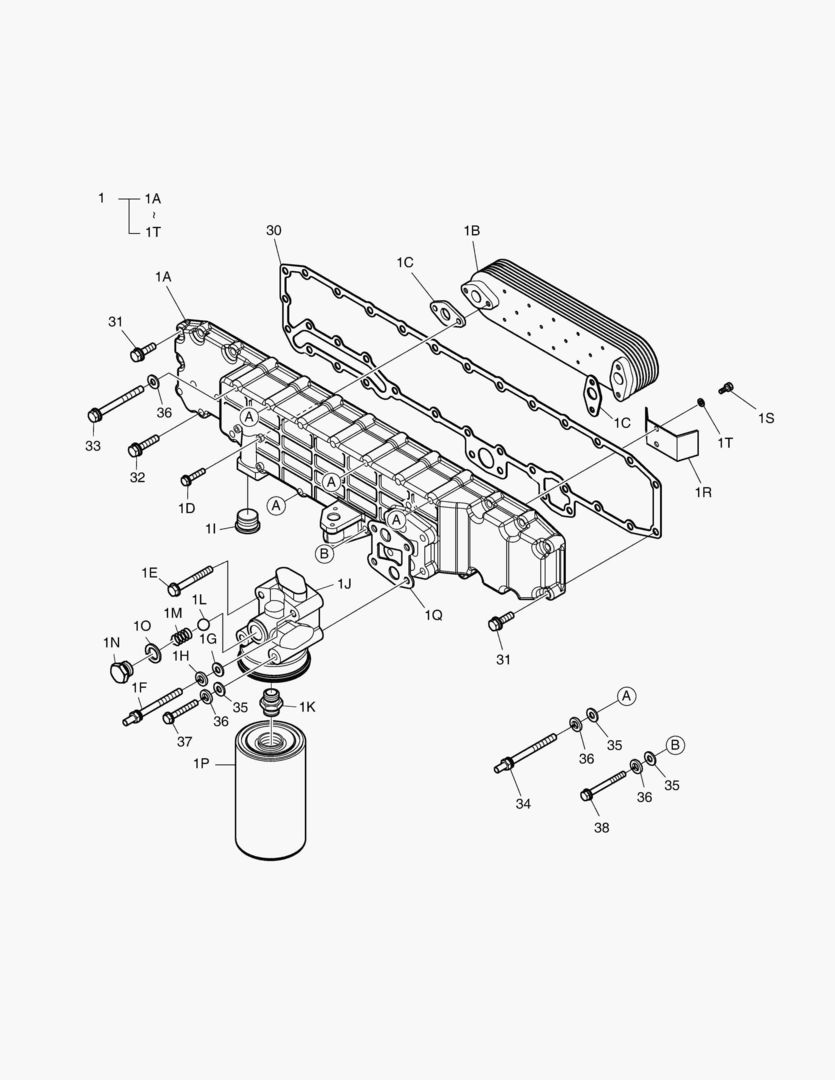 021 OIL FILTER & OIL COOLER
