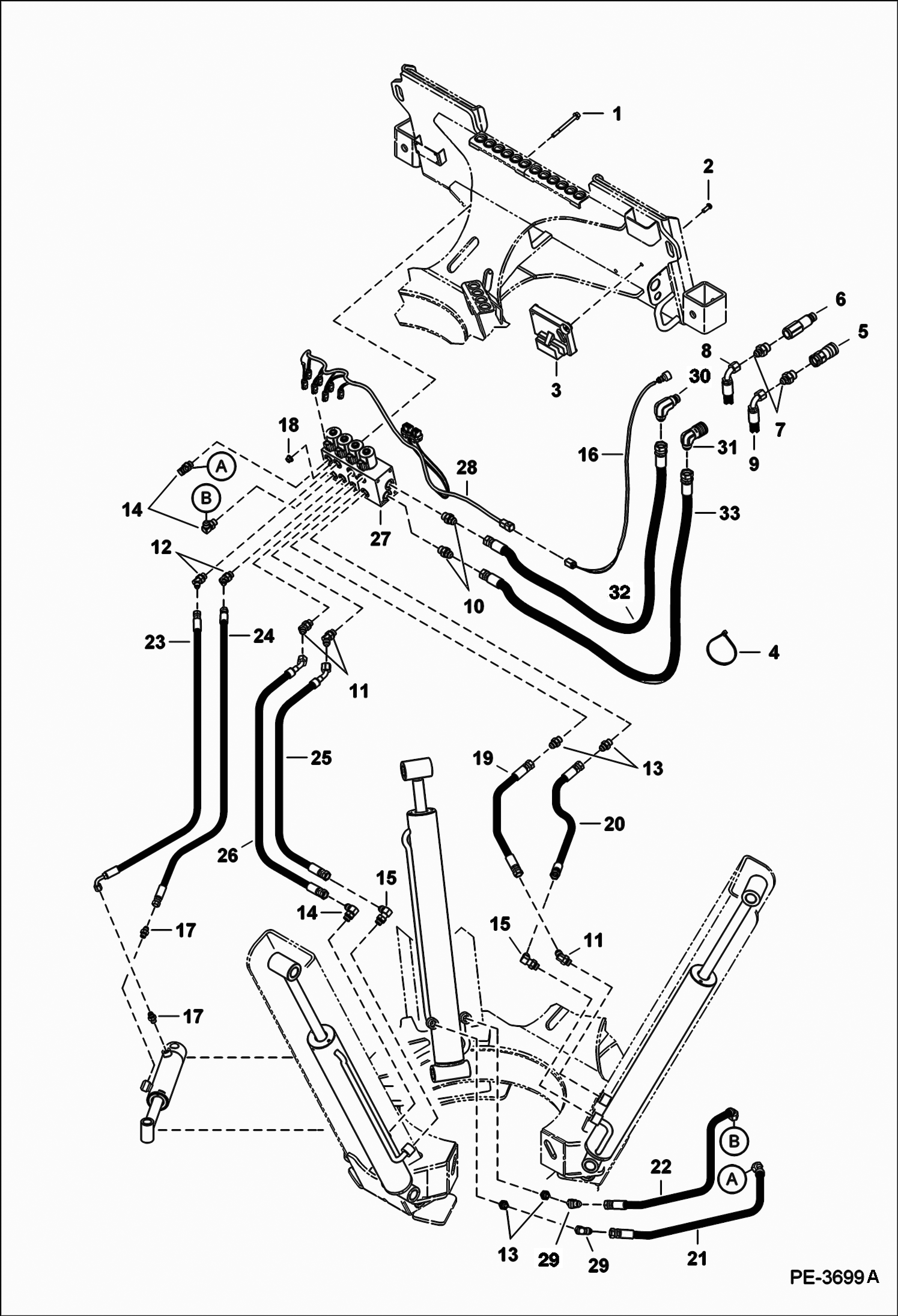 ПЕРЕСАДЧИК ДЕРЕВЬЕВ (ГИДРОСИСТЕМЫ) (TS36C A9VJ) (TS36M A9UP) (TS36T A9UL)