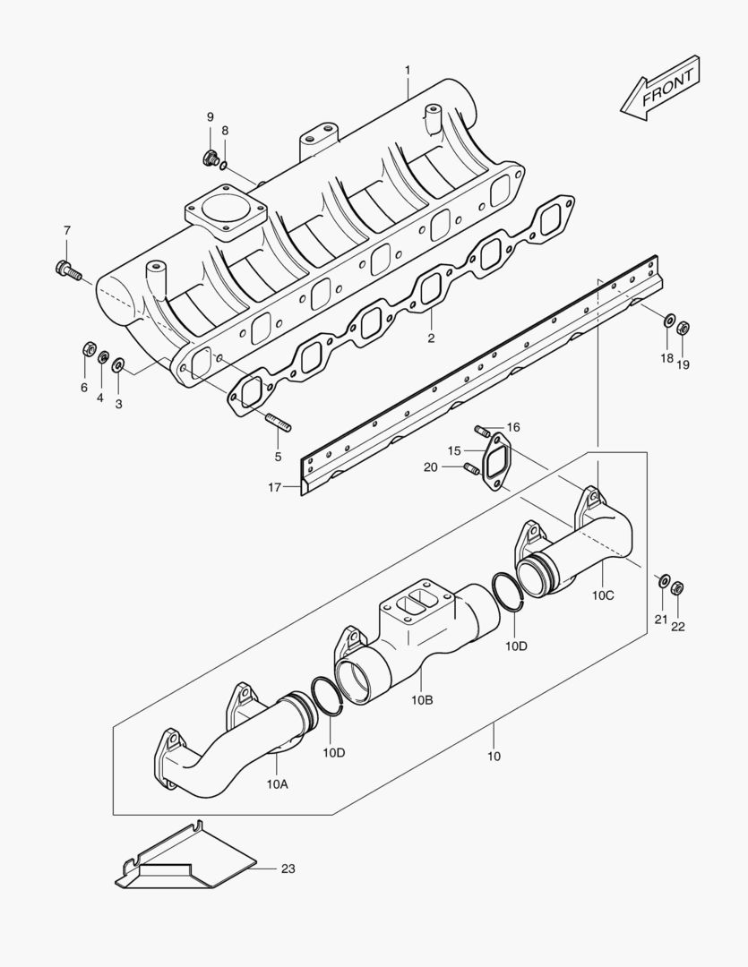 024 INTAKE.EXHAUST MANIFOLD