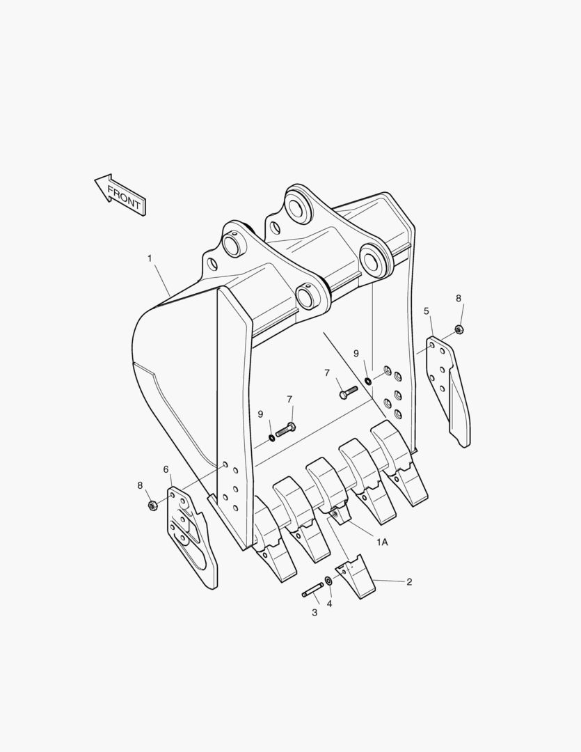 3120 BUCKET - 0.86mВі