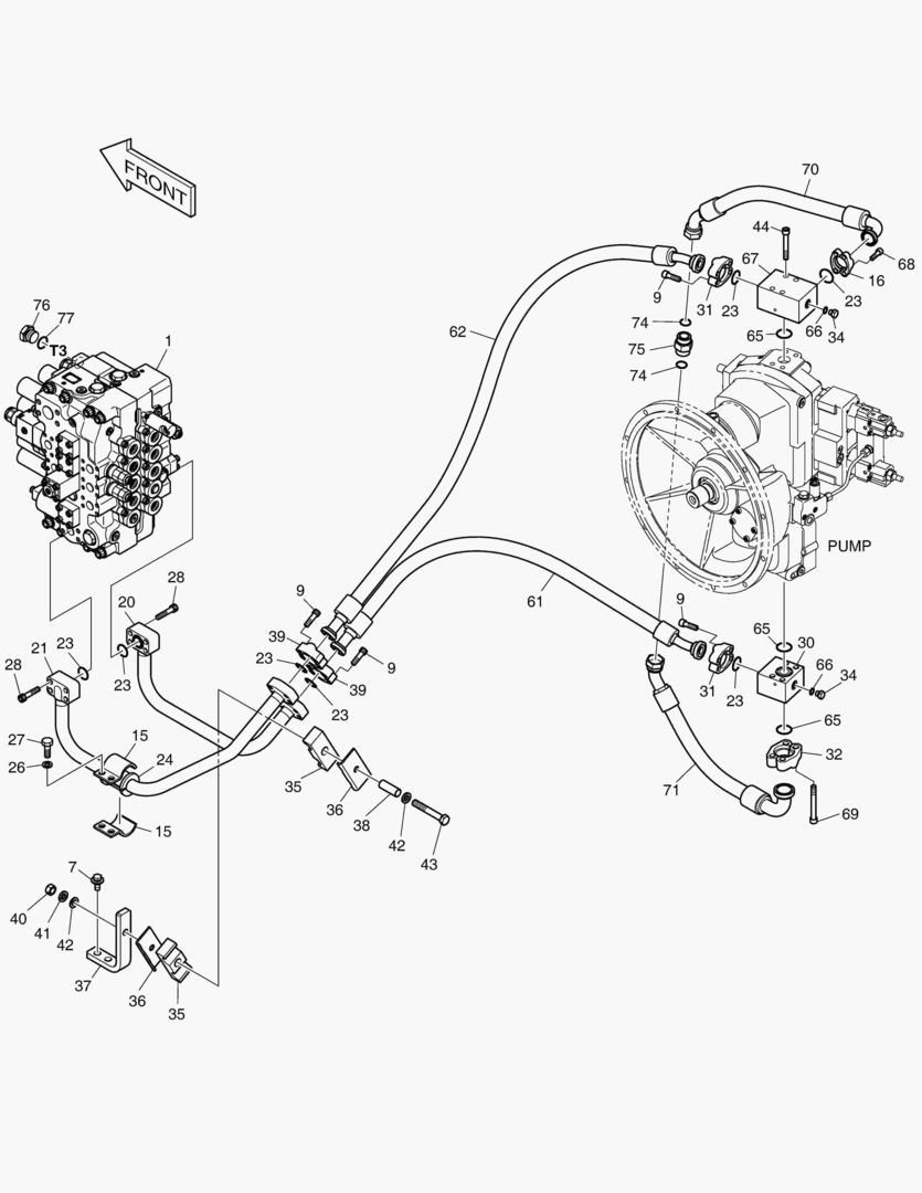 ГЛАВНАЯ МАГИСТРАЛЬ(1) - НАСОС