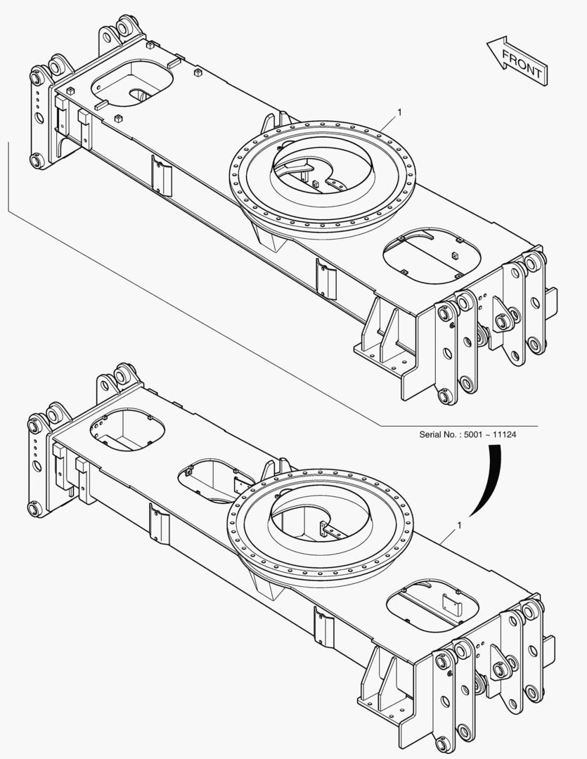 Схема РАМКА ШАССИ