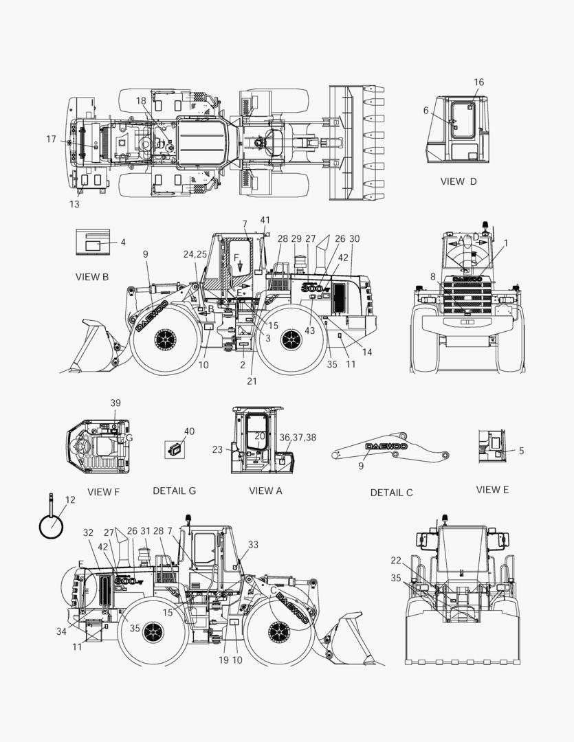 4130 NAME PLATE-ENGLISH