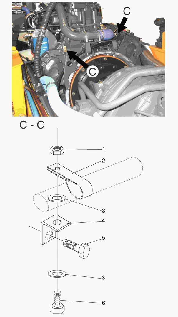 G010-82 EXHAUST HOSE CLAMP