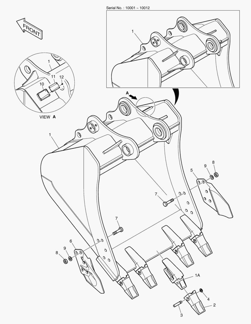 7310 BUCKET ASS`Y - 0.92mВі