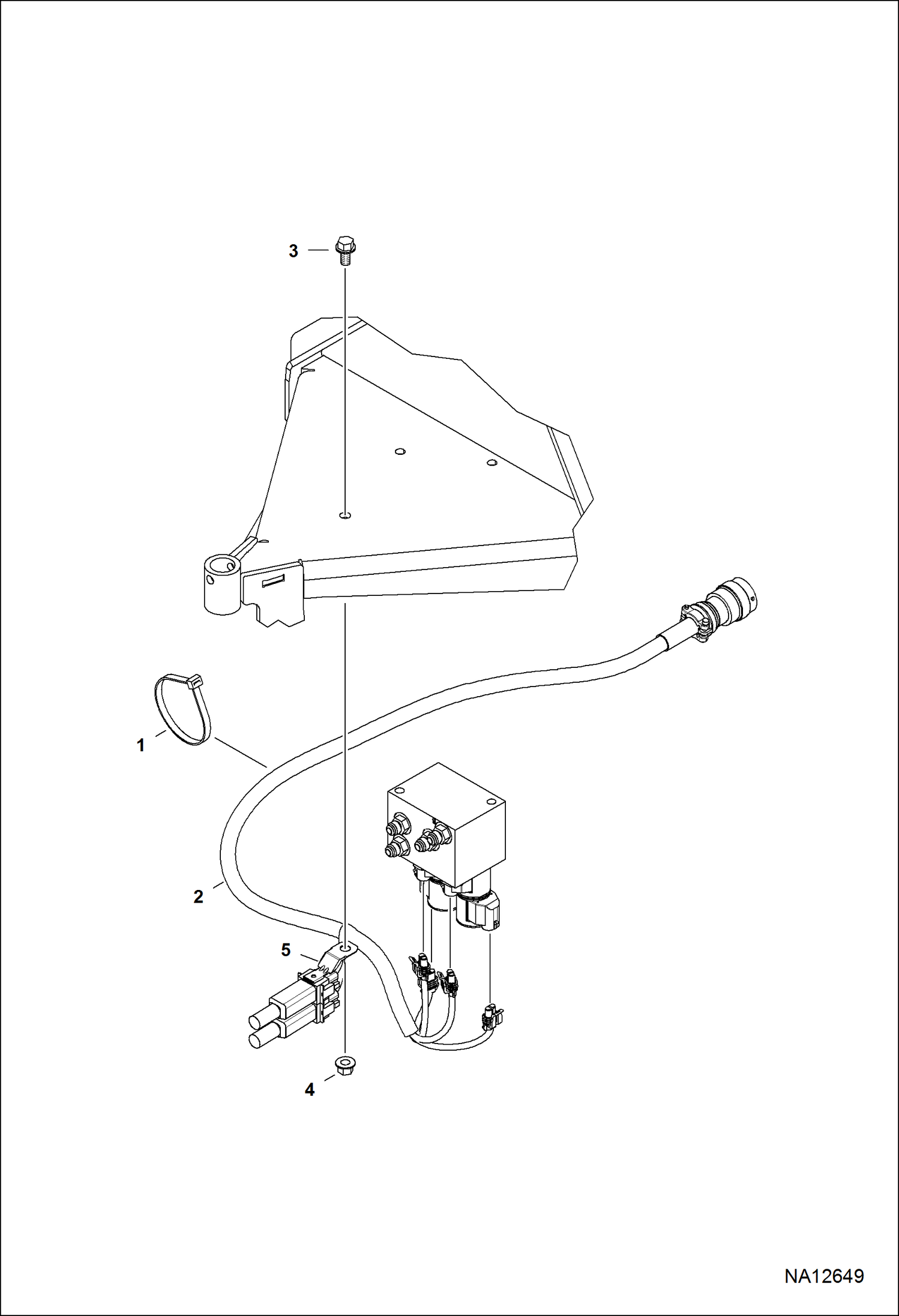 V-ОТВАЛ (КОНТУР ЭЛЕКТРИЧЕСКОЙ ЦЕПИ) (B48C00101 И ВЫШЕ)