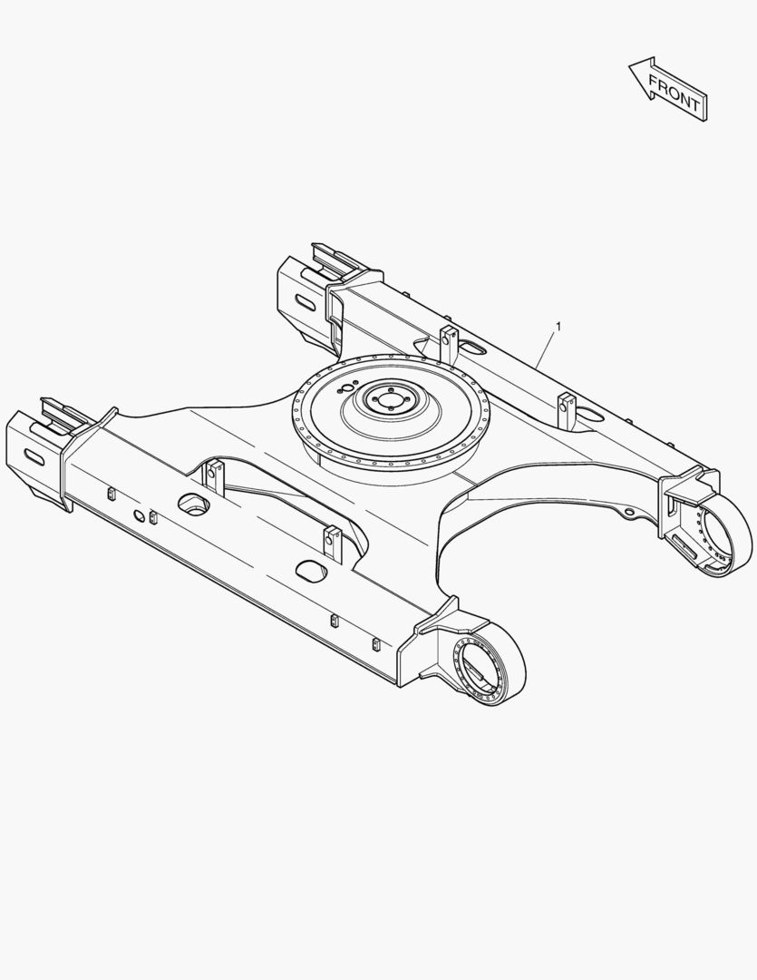РАМА ГУСЕНИЦЫ - ОСОБО ПРОЧНЫЙ