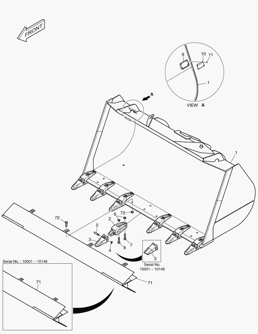 5650 BUCKET - 4.0гЋҐ - HOMOLOGATION