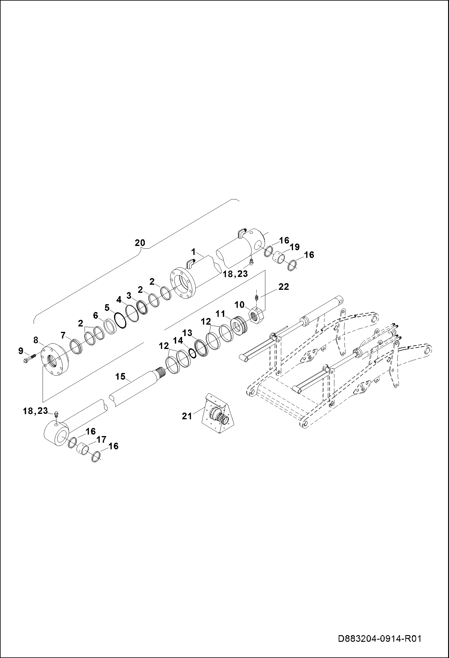 ЦИЛИНДР НАКЛОНА