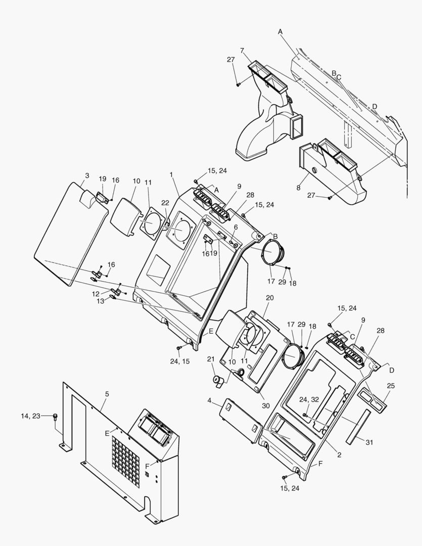 КРЫШКА ОБОГРЕВАТЕЛЯ В СБОРЕ