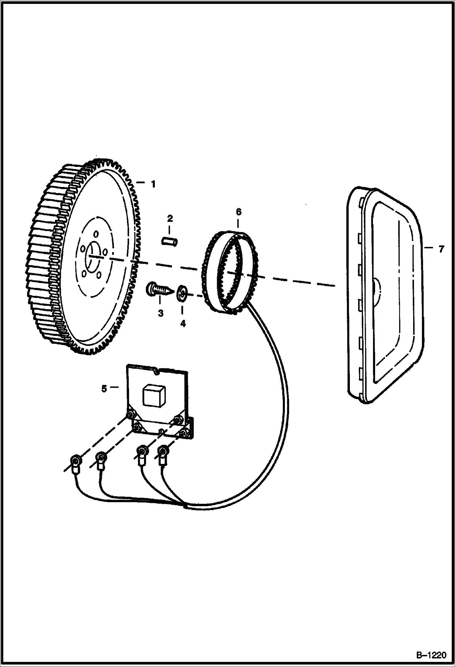 МАХОВИК ГЕНЕРАТОРА ПЕРЕМЕННОГО ТОКА WISCONSIN 1 СЕКЦИЯ
