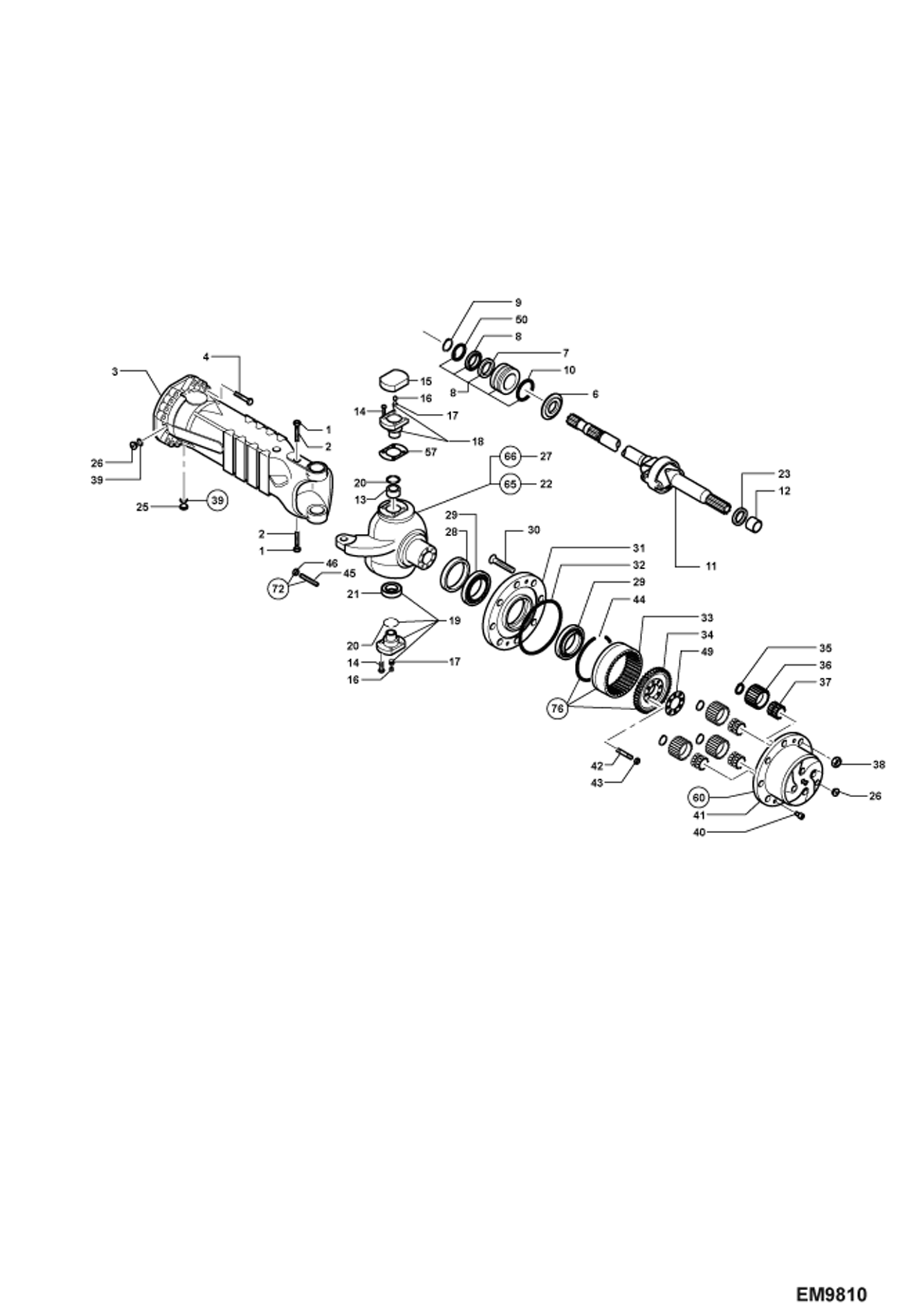 ДЕТАЛИ УПРАВЛЕНИЯ ЗАДНЕЙ ОСИ