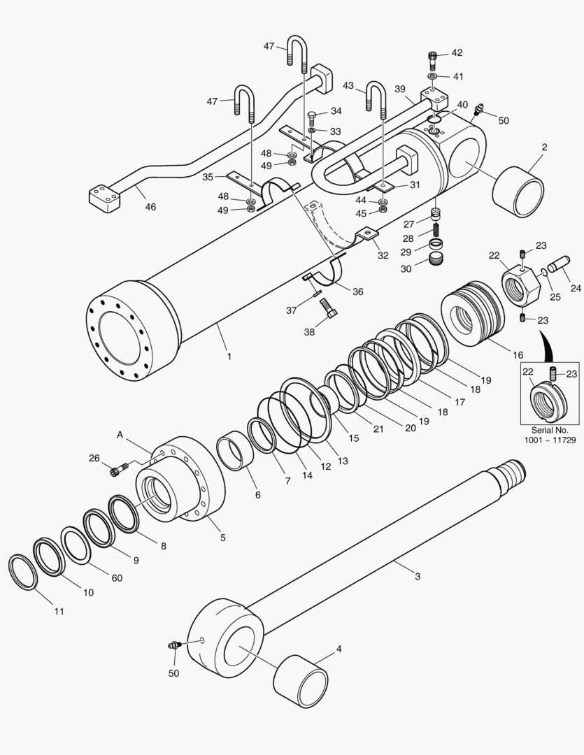 ЦИЛИНДР РУКОЯТИ-ГИДРОЗАМОК