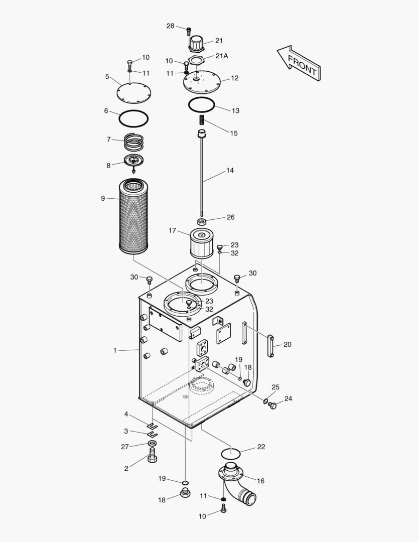 РЕЗЕРВУАР ДЛЯ МАСЛА