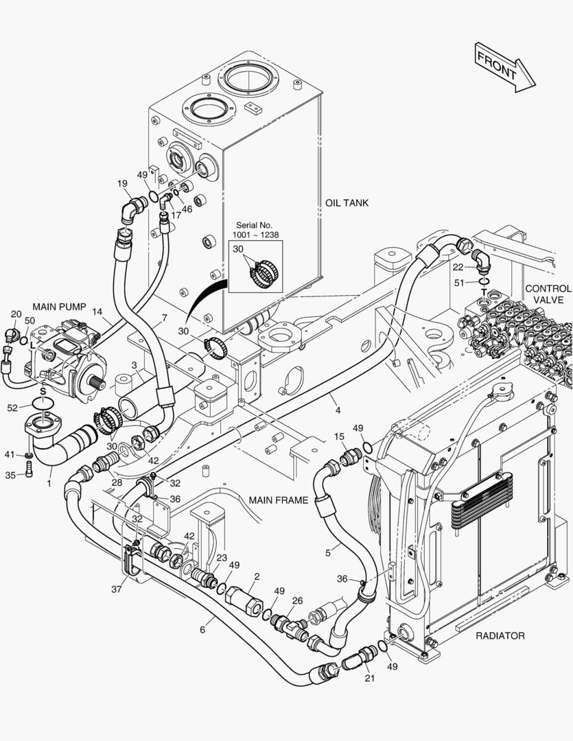 ТУБОПРОВОД МАСЛЯНОГО РАДИАТОРА(1)