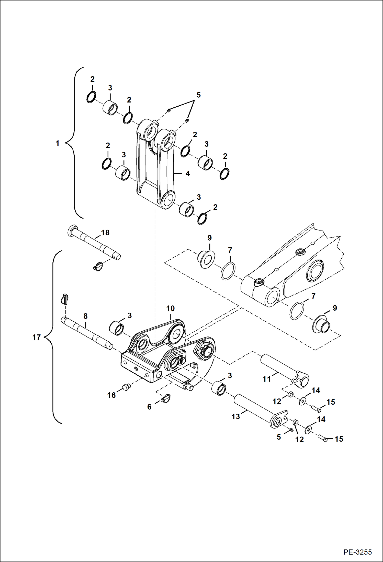 СЕРЬГА КОВША И СМЕННЫЙ