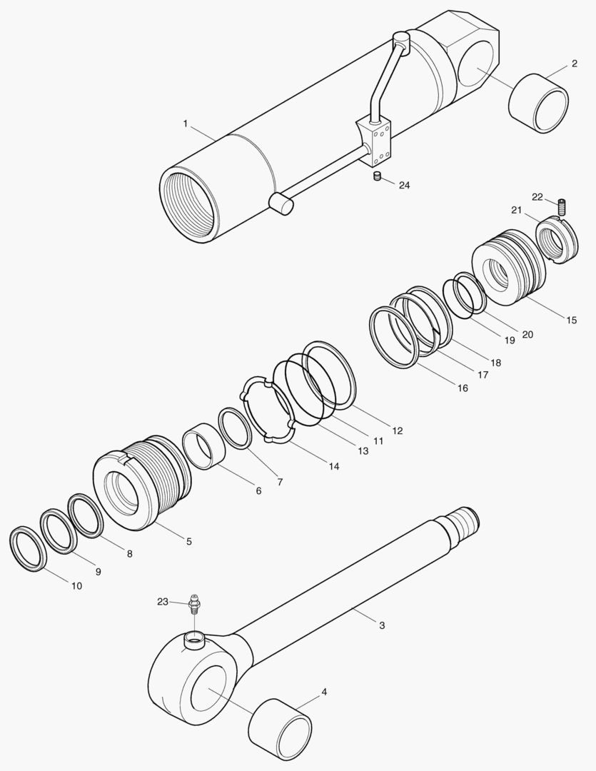 Спецтехника 4490 OUTRIGGER CYLINDER [1295~] - главное фото