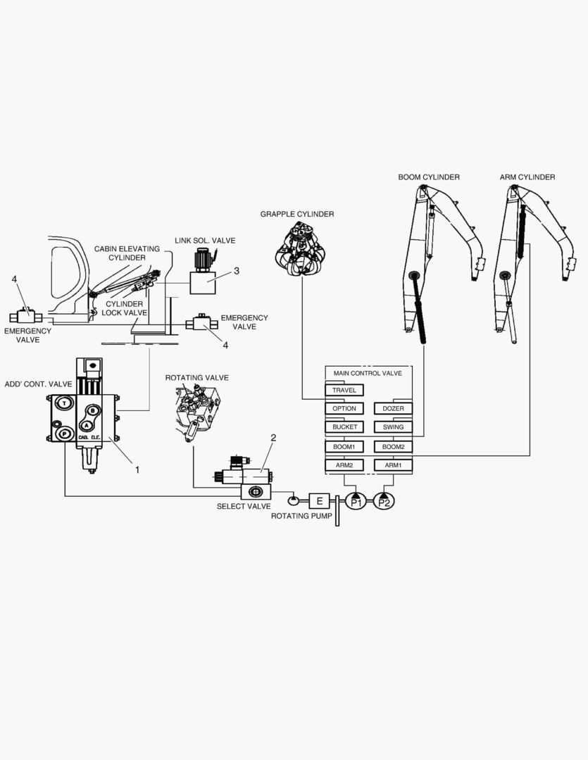 1130 HYDRAULIC PARTS