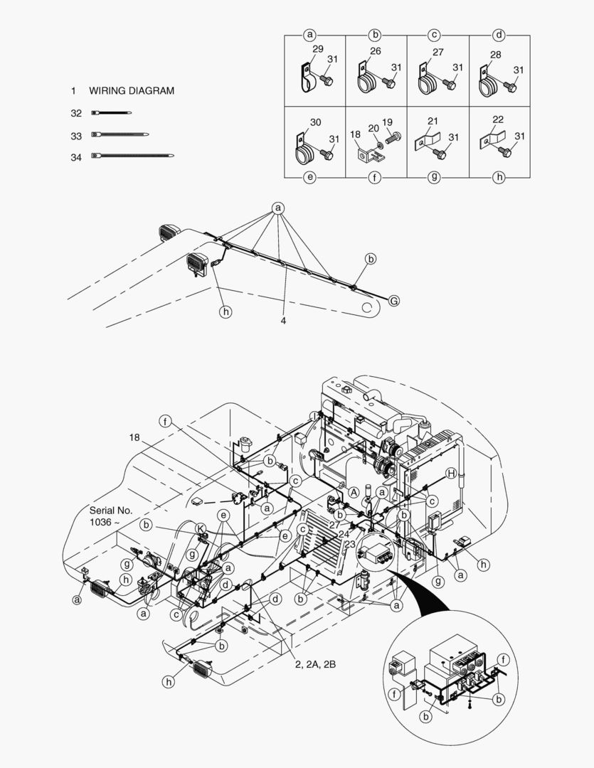 ЭЛЕКТРОПРОВОДКА(3)-СОПРЯЖЕННЫЕ ДЕТАЛИ