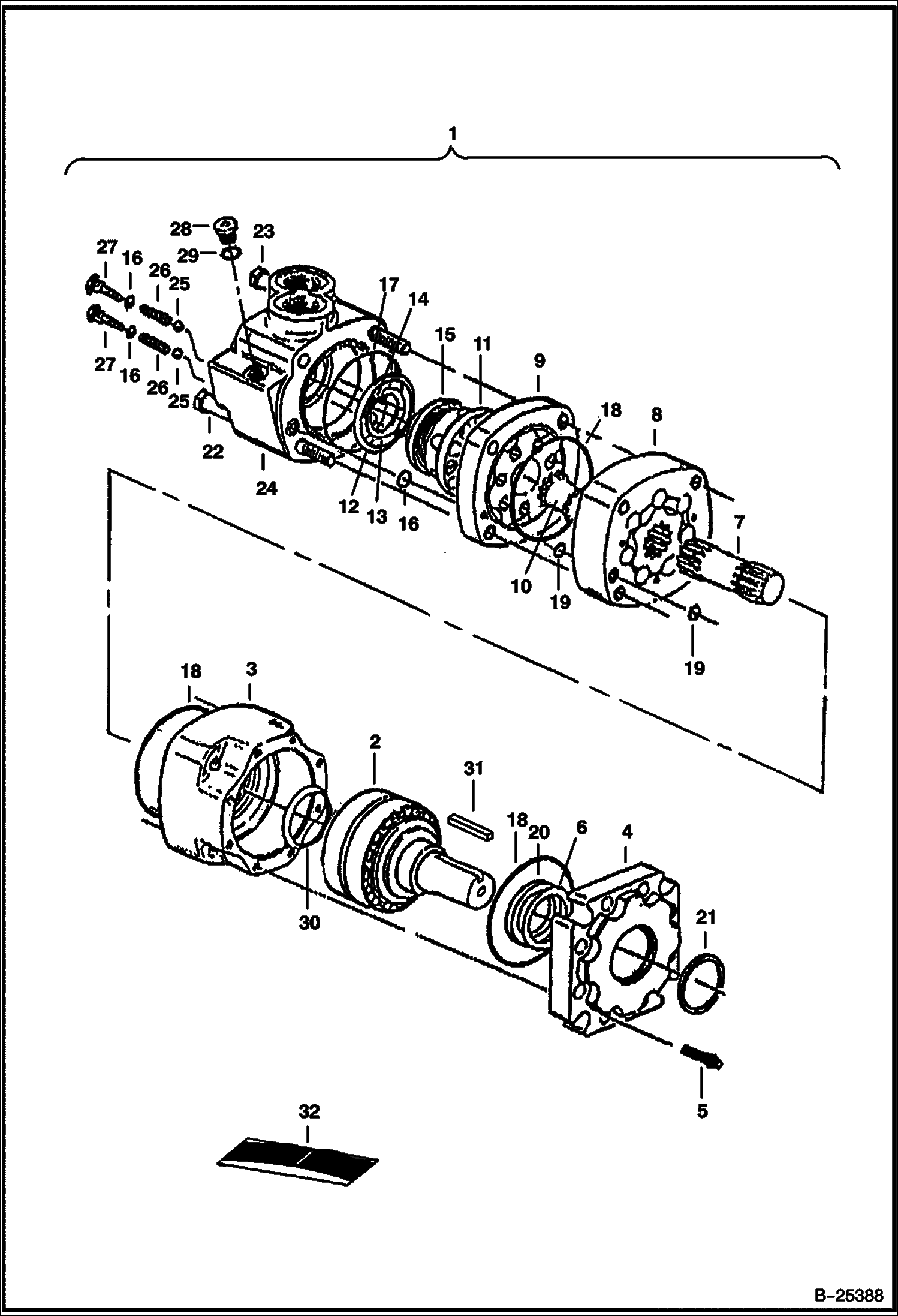 SBX240 РОТОРНЫЙ СНЕГООЧИСТИТЕЛЬ (ДВИГАТЕЛЬ БУРА) (72-- A00F) (84-- 7136)