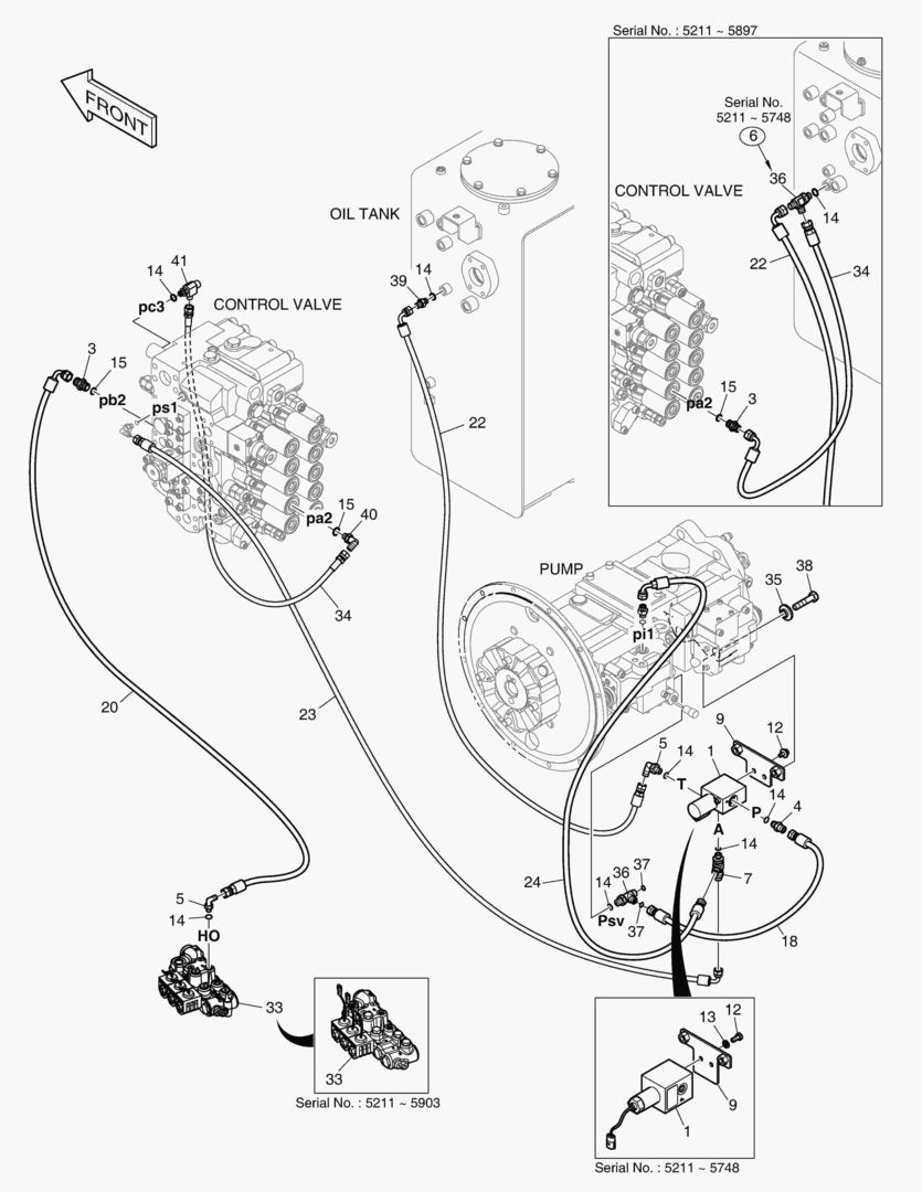 6361 PILOT PIPING - ONE WAY [5211~]