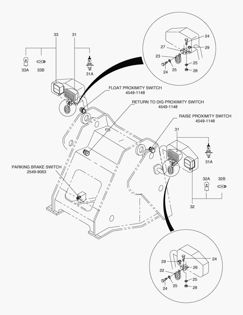 ЭЛЕКТРИЧЕСКИЕ ЗАПЧАСТИ(7)-ФРОНТАЛЬНЫЕ ЧАСТИ