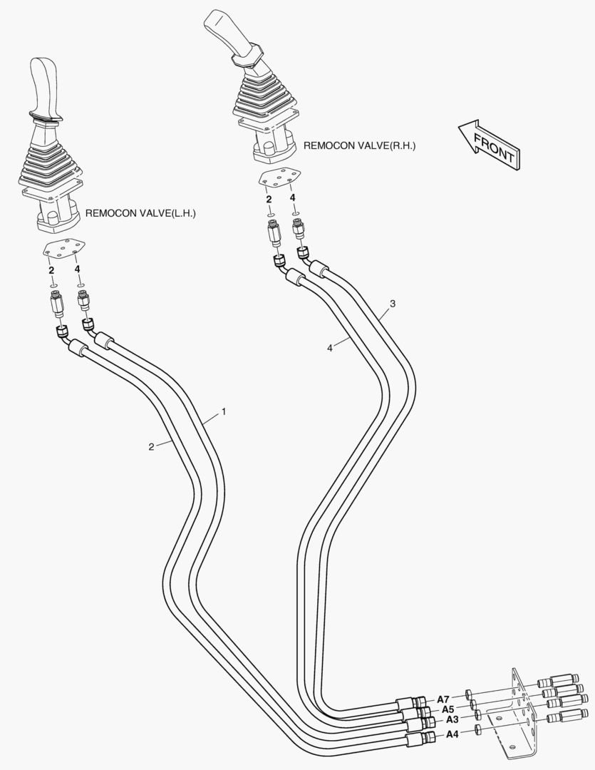 ТРУБОПРОВОД СЕРВОУПРАВЛЕНИЯ(5)