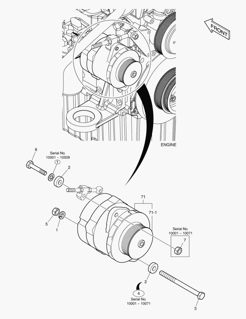 УСТАНОВКА ГЕНЕРАТОРА ПЕРЕМЕННОГО ТОКА