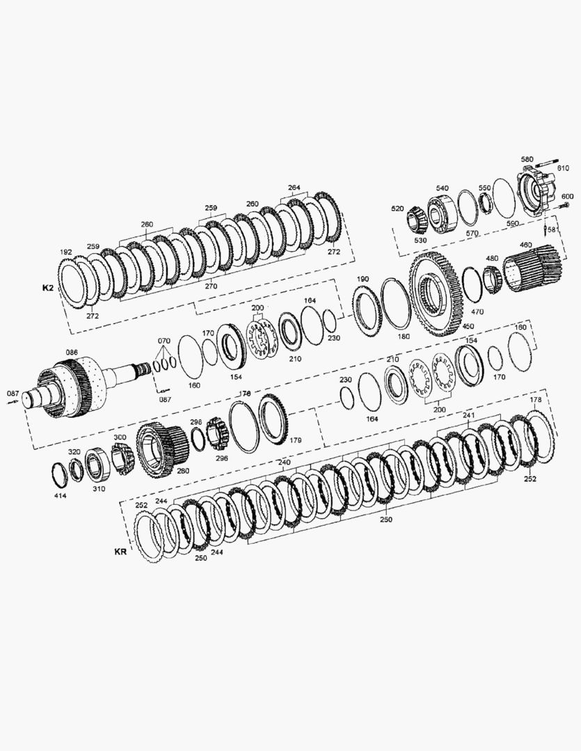 G020-49 COUPLING KR + K2 [513087~]
