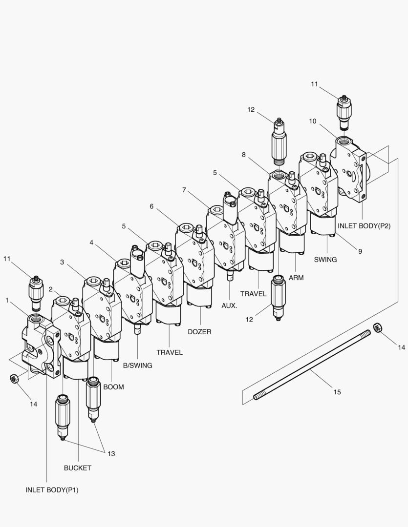 Спецтехника 4130 CONTROL VALVE - главное фото